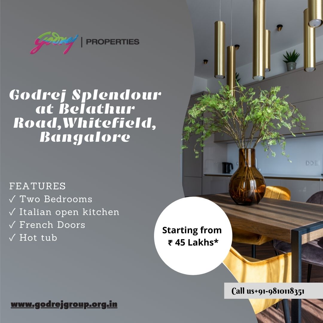 Godrej Splendour New Pre-Launch residential projects In Bangalore